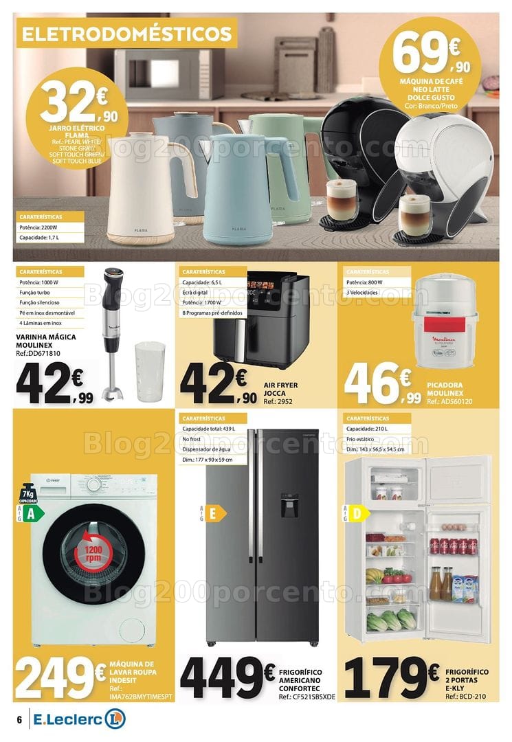 Antevisão Folheto E-LECLERC Bazar Outono Promoções de 24 setembro a 7 outubro